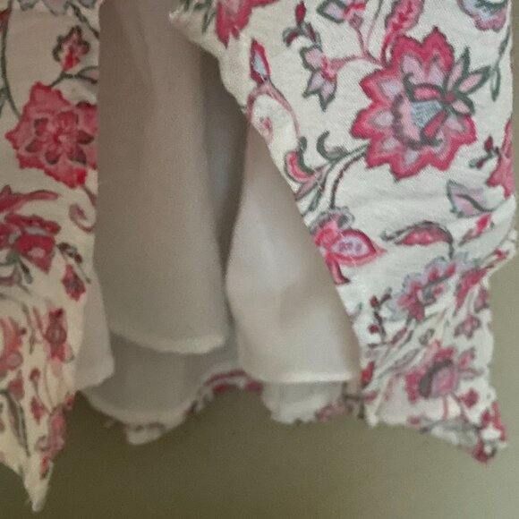 Hollister, XXS, Floral, Asymmetrical Hem Mini Dress, NEW! - Picture 8 of 9